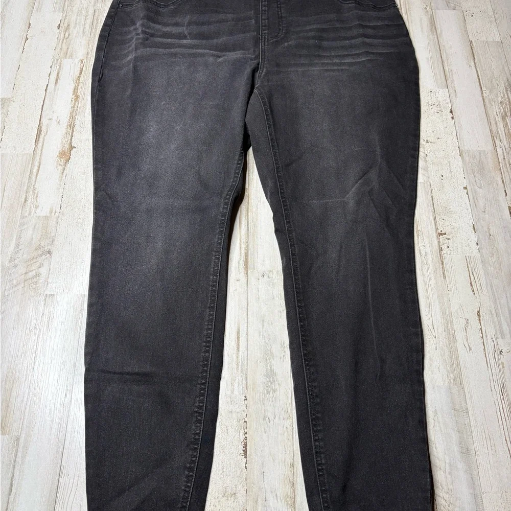 (Sold)Terra & Sky Women’s Plus Skinny High Rise Pull-On Size 1X Jeggings - Picture 12 of 15